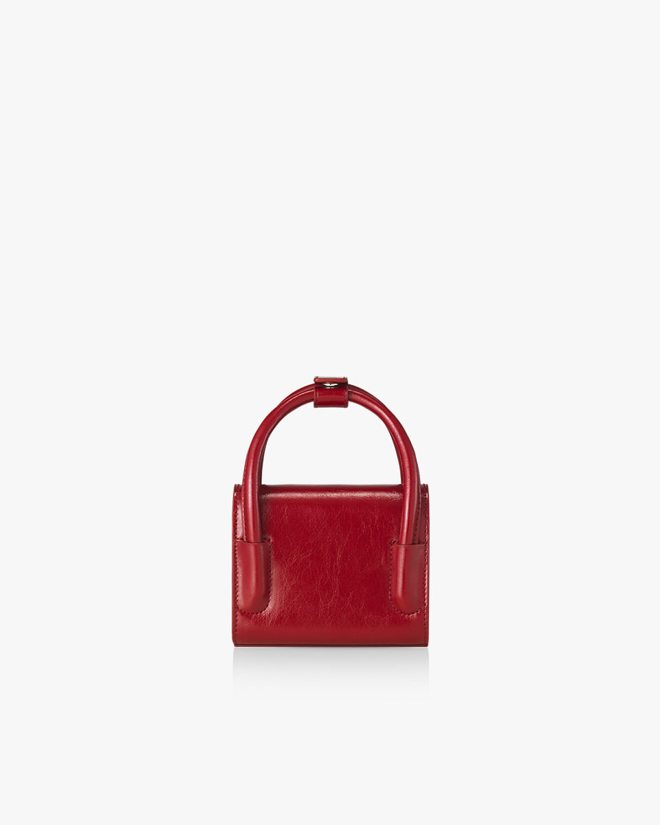 MARTY BAG 12 CRINKLED - RED