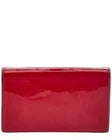 Versace Patent Wallet On Chain Women's Red