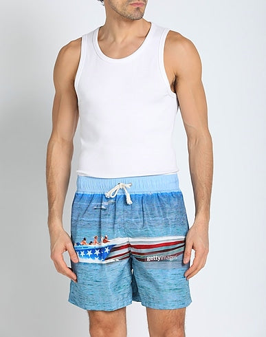PALM ANGELS SWIM SHORTS