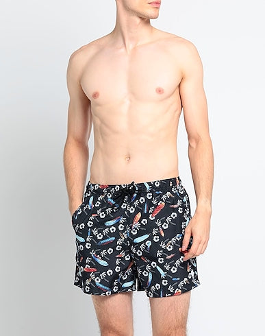 MARCELO BURLON SWIM SHORTS