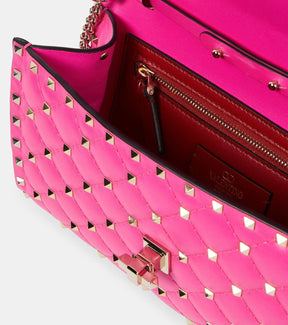 Valentino Garavani Rockstud Spike leather shoulder bag
