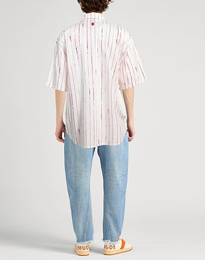 MARCELO BURLON STRIPED SHIRTS