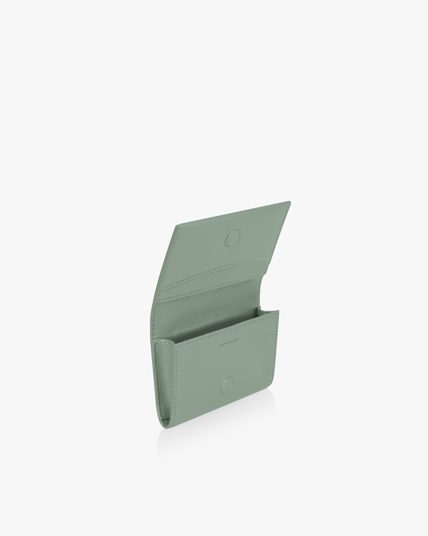 FLAMMA FLAP CARD WALLET - MINT GREEN