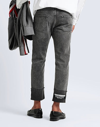 DOLCE&GABBANA DENIM TROUSERS