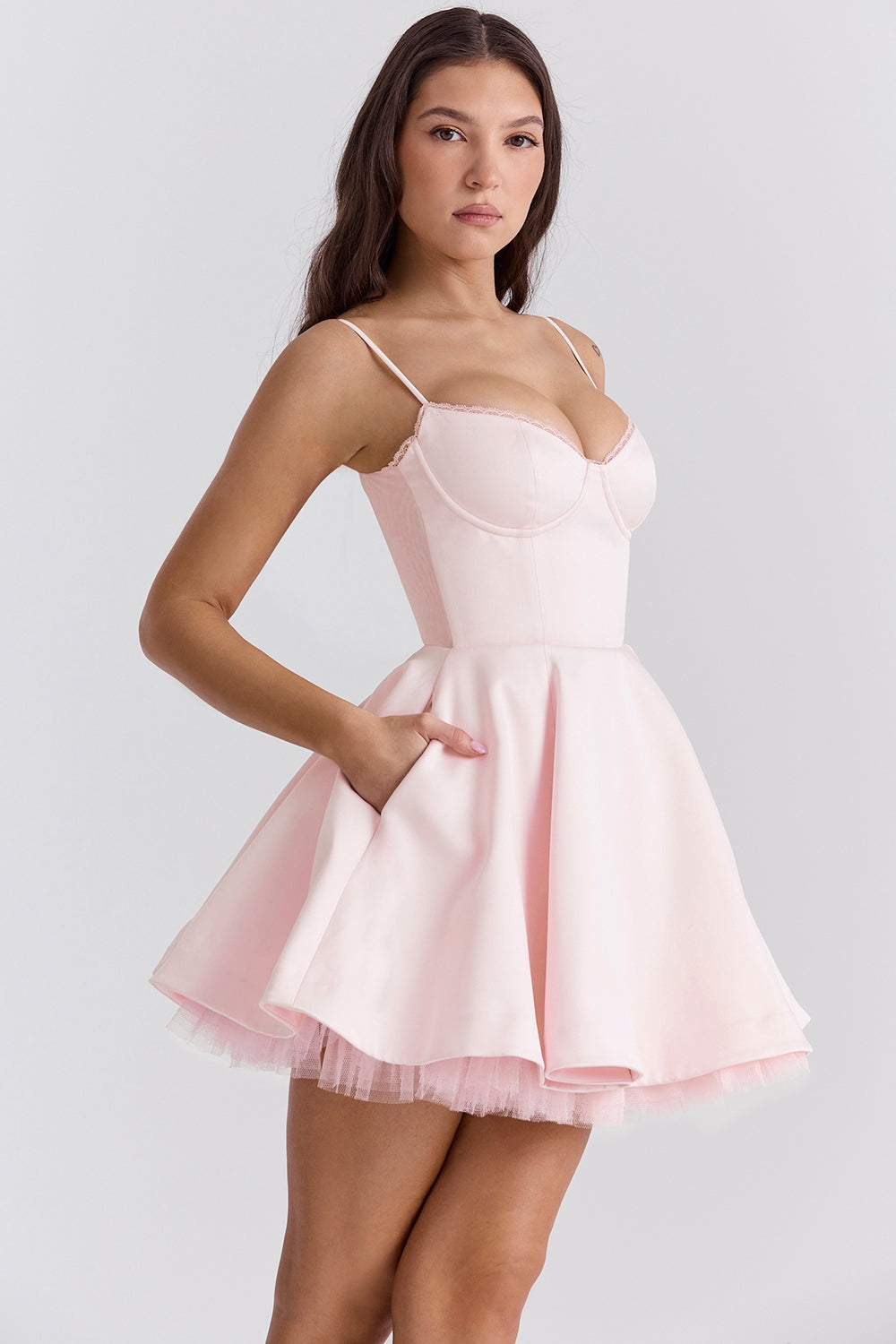 Minimoiselle ballerina pink tulle mini dress Bridesmaid Collection