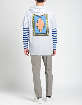 MARCELO BURLON HOODED TRACK JACKETS