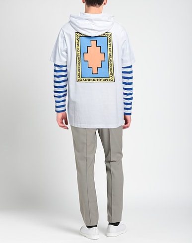 MARCELO BURLON HOODED TRACK JACKETS