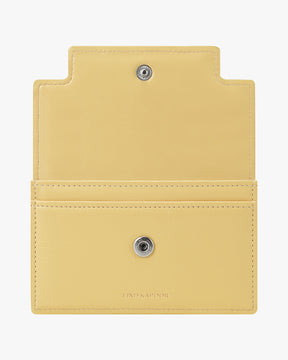 MARTY CARD WALLET CRINKLED - BUTTER