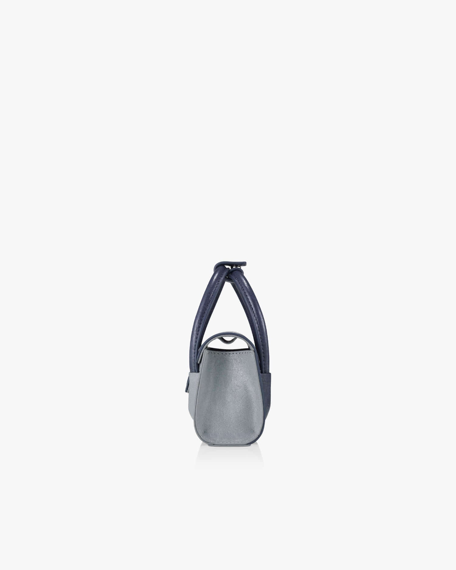 MARTY BAG 12 CRINKLED - GRAY BLUE