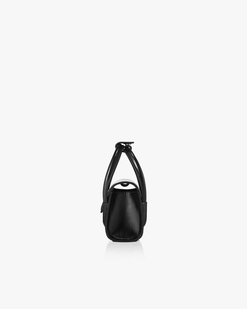 MARTY BAG 12 CRINKLED - BLACK