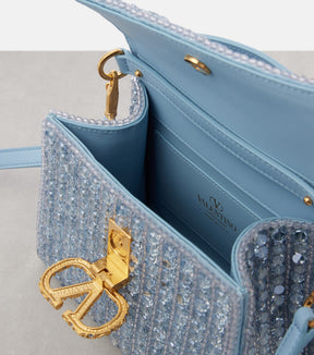 Valentino Garavani VSling Mini embellished tote bag