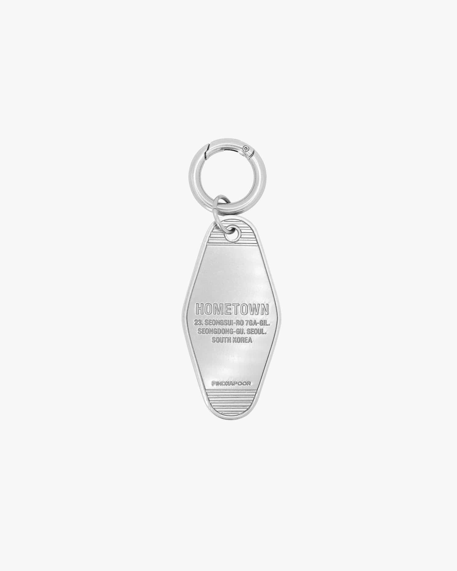 [EXCLUSIVE] HOMETOWN KEYRING - SILVER
