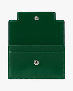 MARTY CARD WALLET CRINKLED - GREEN