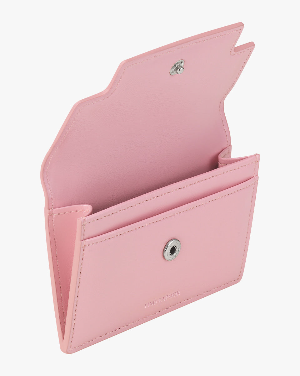 MARTY CARD WALLET CRINKLED - PINK