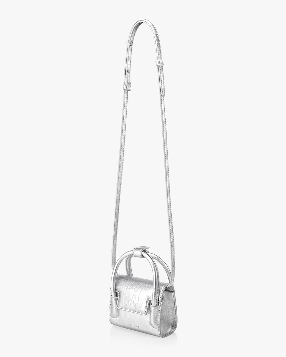 MARTY BAG 12 CRINKLED - SILVER