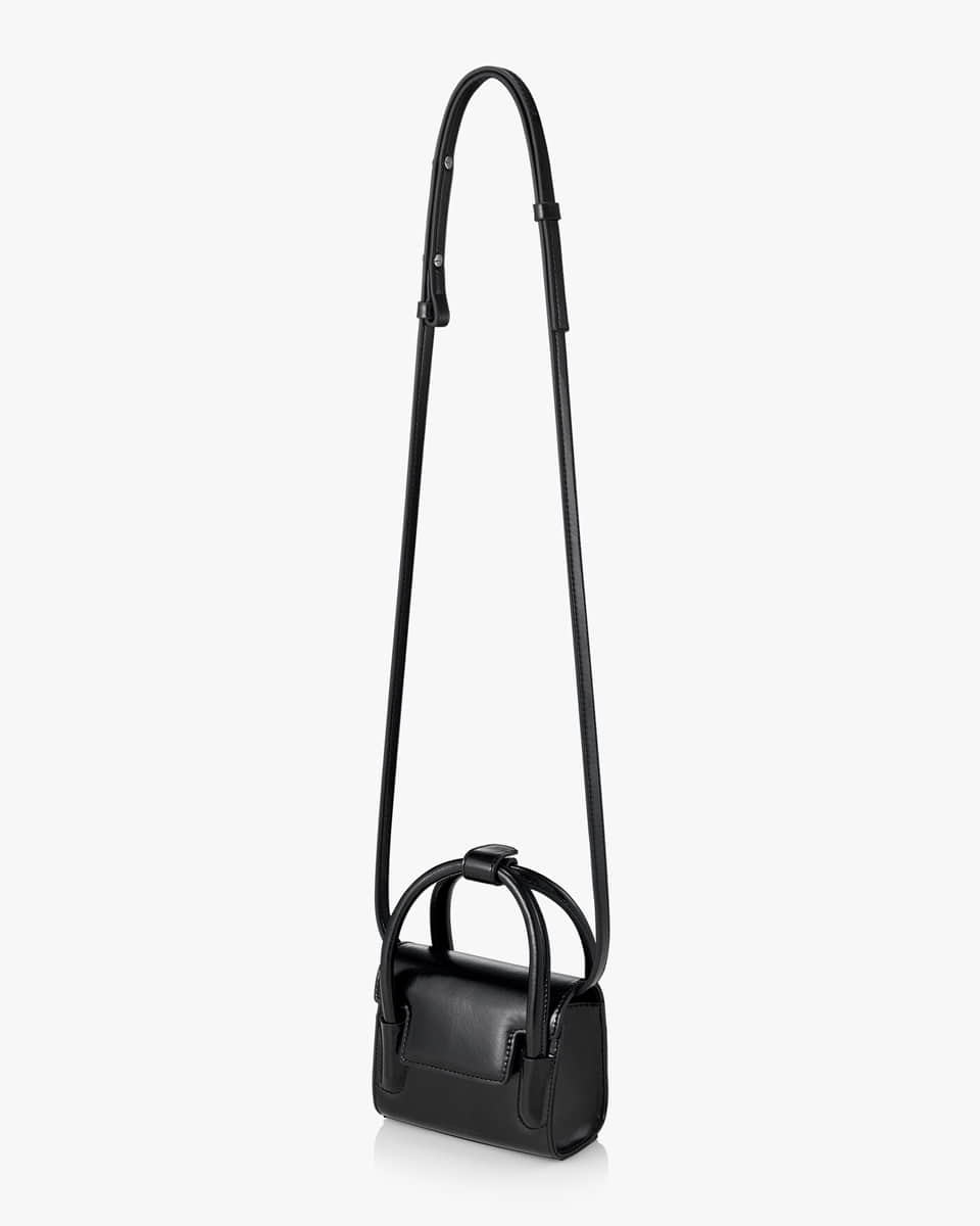MARTY BAG 12 CRINKLED - BLACK