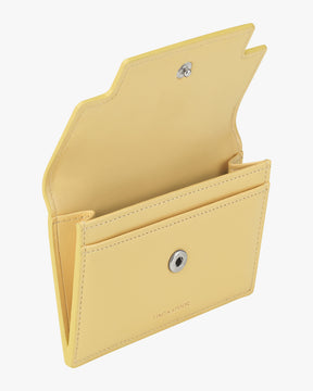MARTY CARD WALLET CRINKLED - BUTTER