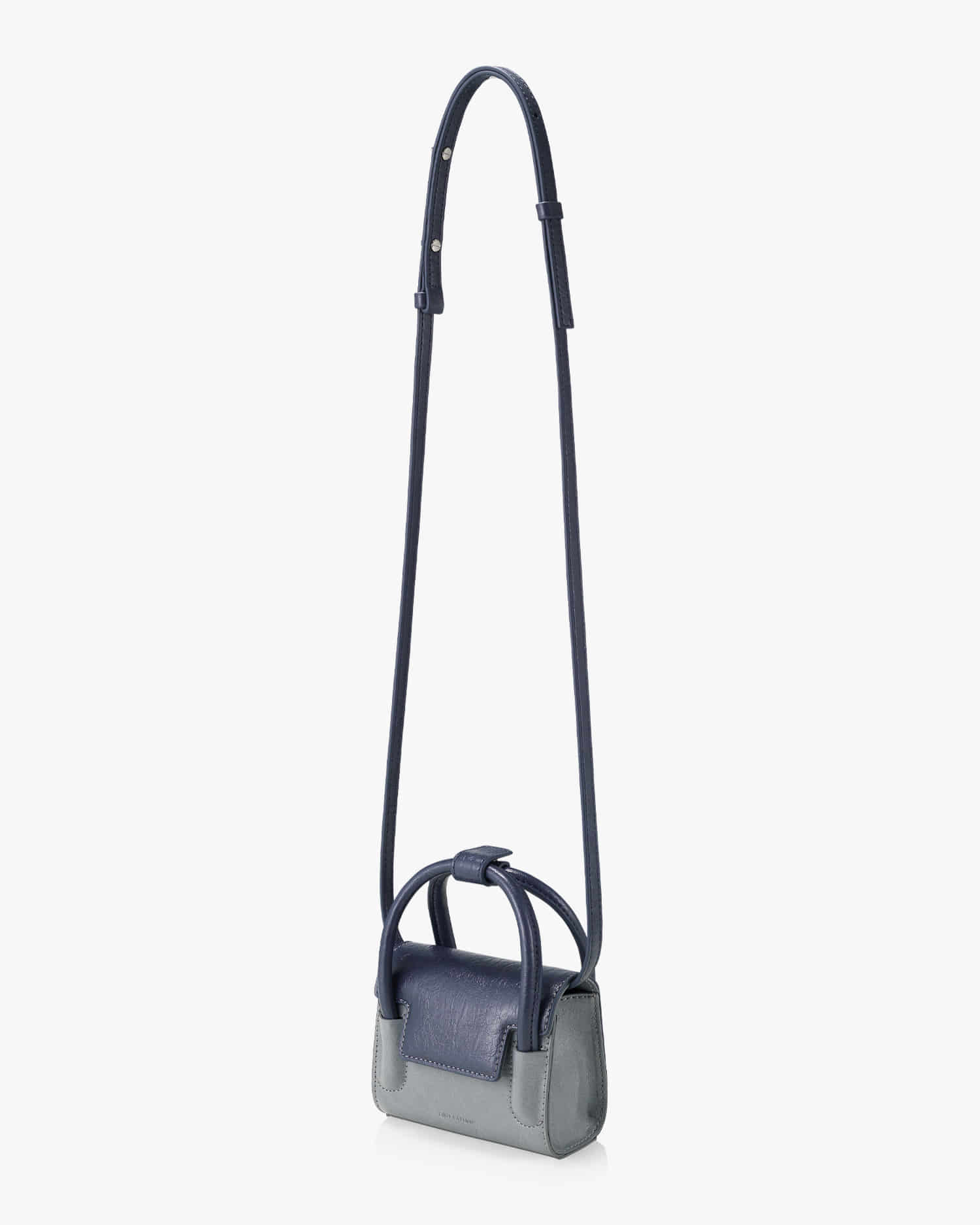MARTY BAG 12 CRINKLED - GRAY BLUE