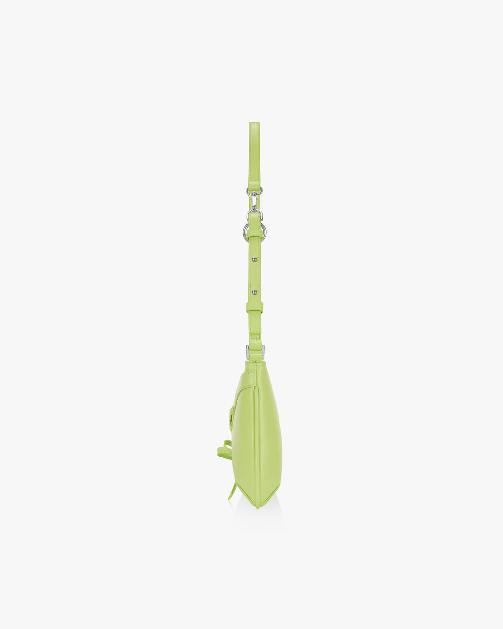 RIBBON TIE SHOULDER BAG - APPLE GREEN