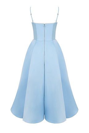Mademoiselle cinderella blue tulle midi dress Bridesmaid Collection