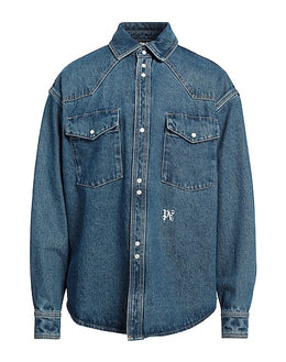 PALM ANGELS DENIM SHIRTS