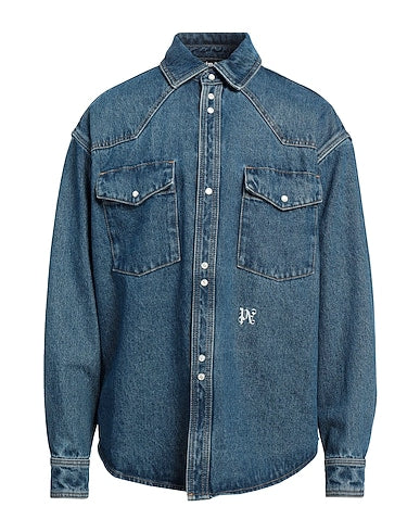 PALM ANGELS DENIM SHIRTS