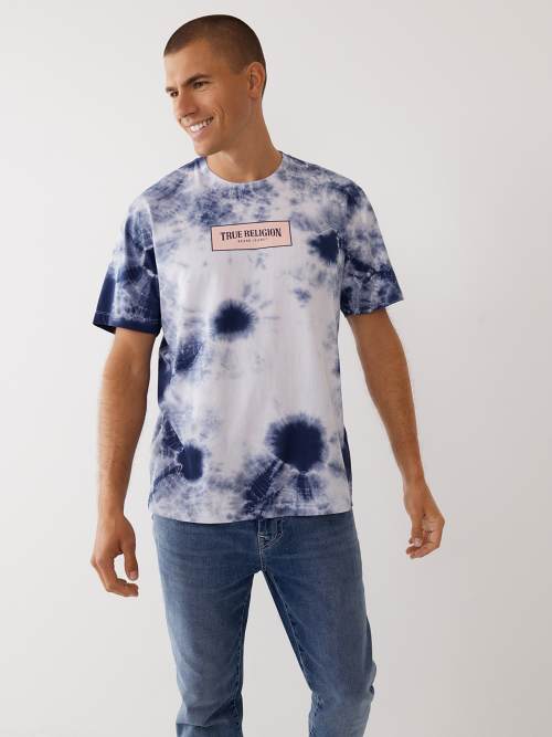 TIE DYE LOGO RELAXED TEE