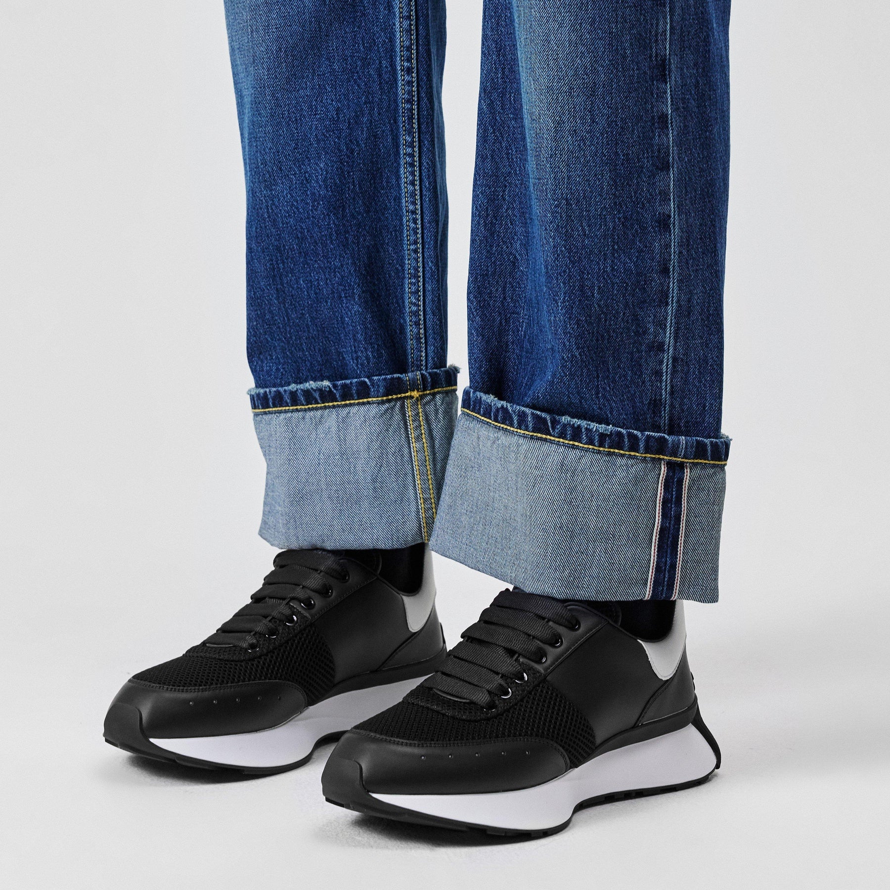 Panelled New Sprint Sneakers