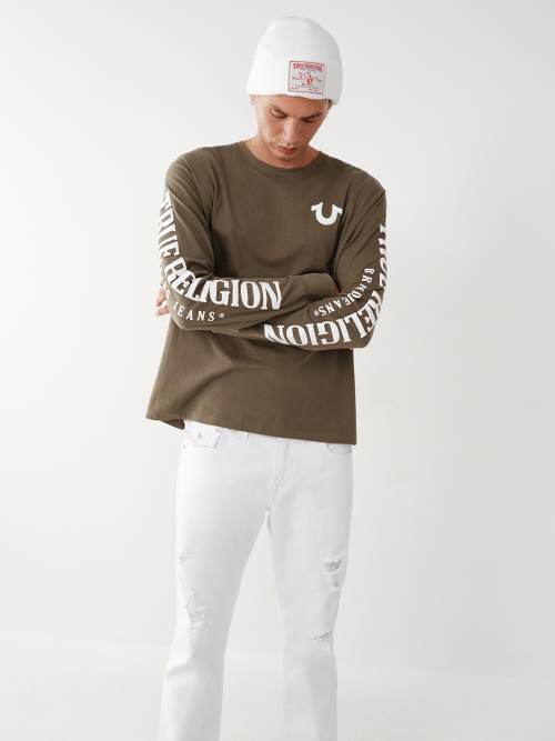 LONG SLEEVE LOGO RELAXED TEE