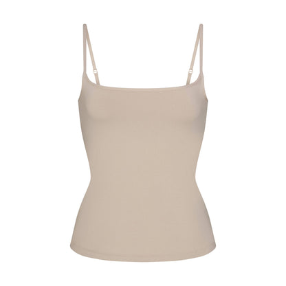 Cotton Jersey Scoop Neck Cami