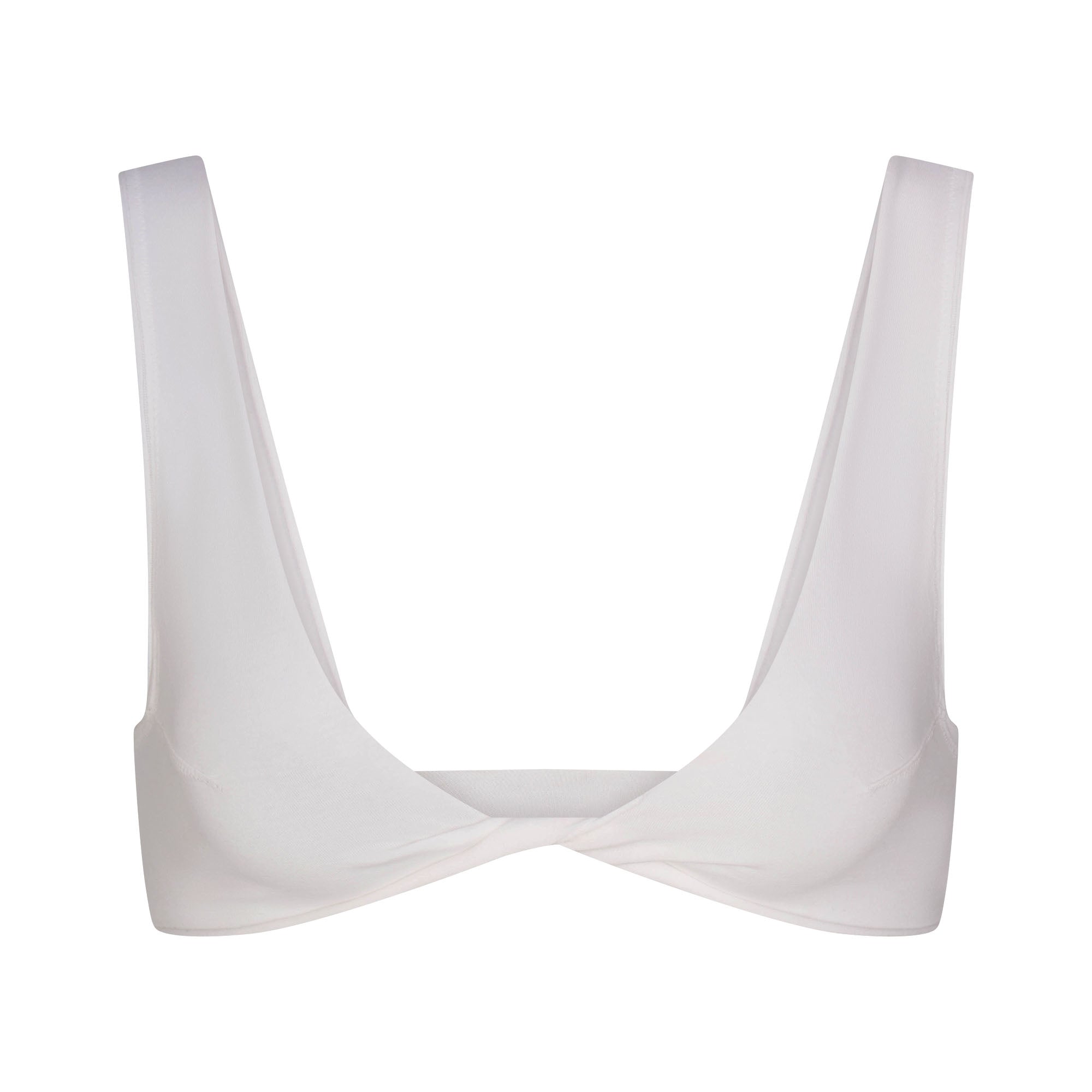 Raw Edge Micro Plunge Bralette