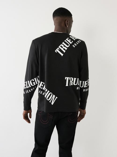 LONG SLEEVE LOGO RELAXED TEE