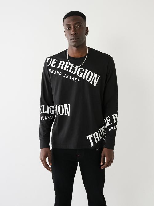LONG SLEEVE LOGO RELAXED TEE