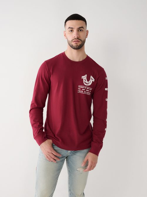 LONG SLEEVE LOGO TOUR TEE