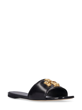 Tory Burch 10mm Eleanor leather slide sandals