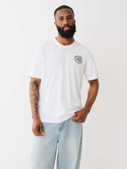 SHOEY GLOBE PUFF PRINT TEE