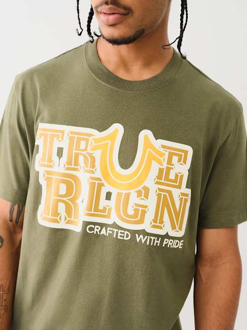 TRUE RLGN HIGH DENSITY PRINT TEE