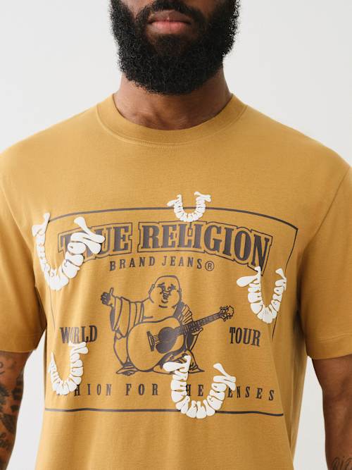 PUFF PRINT HORSESHOE TEE