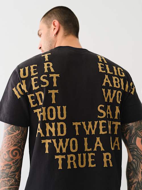 WESTERN FLOCKED TEE