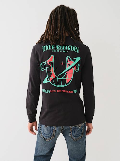 HIGH DENSITY SPACE LONG SLEEVE TEE