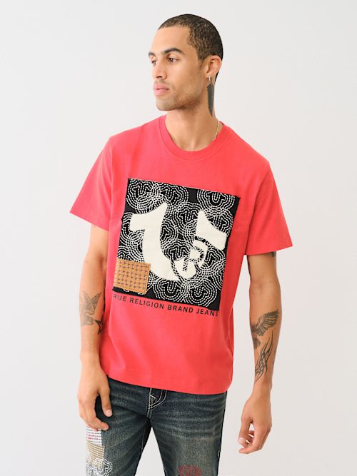SASHIKO HORSESHOE TEE