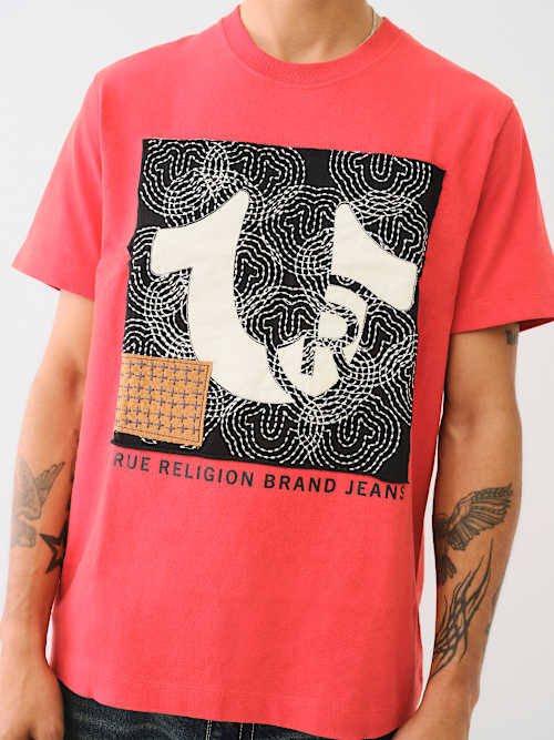 SASHIKO HORSESHOE TEE