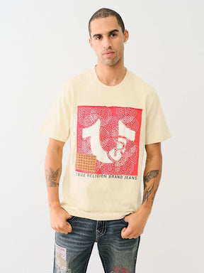 SASHIKO HORSESHOE TEE