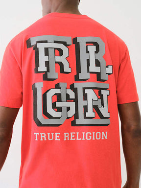 3D LETTER TEE
