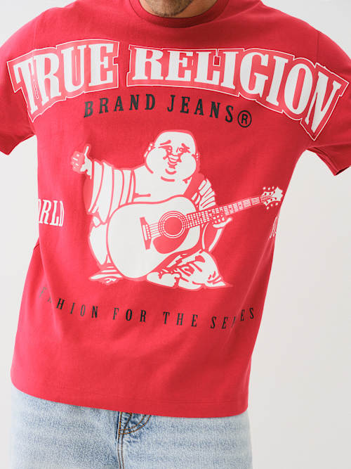EXAGGERATED ICON CREW TEE
