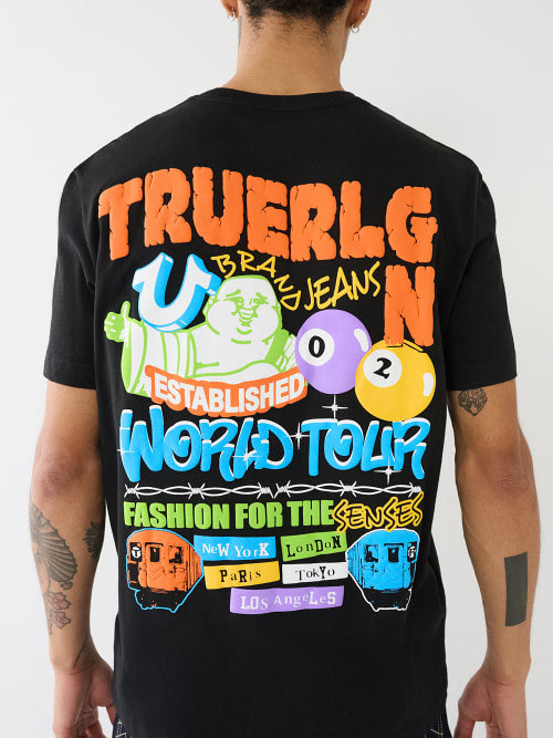 BILLIARD BUDDHA LOGO TEE