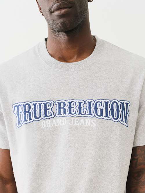 EMBROIDERED TRUE RELIGION TEE