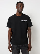 EMBROIDERED WARPED BUDDHA LOGO TEE