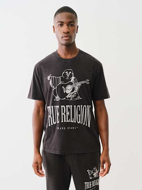 VINTAGE CRACKLE BUDDHA TEE