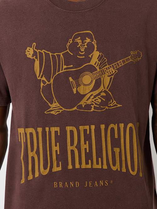 VINTAGE CRACKLE BUDDHA TEE